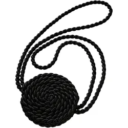 Raffhalter "Guido Maria Kretschmer" Gr. 1, schwarz, B:10cm H:1cm L:75cm, Materialmix, GUIDO MARIA KRETSCHMER HOME & LIVING, Raffhalter, Raffhalter GMK