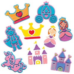 Prinzessin Stempelset  (pro Set 10) Bastelmaterial