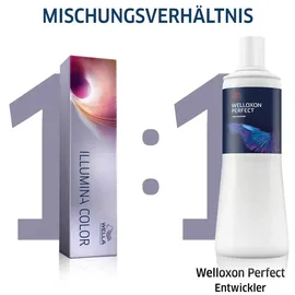 Wella Illumina Color 8/05 hellblond natur-mahagoni 60 ml