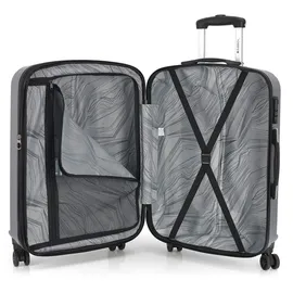 GABOL Alabama Koffer-Set 3-tlg. silberfarben