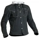 Lindstrands Bjurs Motorradjacke Schwarz/Grau 56
