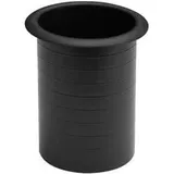 VELLEMAN Hq-power Bassreflexrohr, Für Lautsprechergehäuse, Mit Schutzgitter, Ø 95 X 113 Mm, Kunststoff, Schwarz