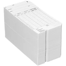 Bürk Stempelkarte Typ 2-6 doppelseitig 500 St.