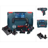 Bosch GSB 12V-15 Akku Schlagbohrschrauber 12 V 30 Nm + 1x Akku 6,0 Ah + Ladegerät + L-Boxx