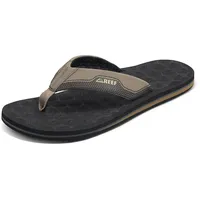 Reef The Ripper Flipflop, Black/TAN, 43 EU