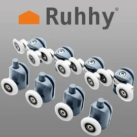 Iso Trade Rollen für Duschkabinen 8er Set