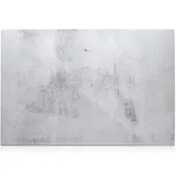 Navaris Glas-Magnettafel Memoboard Concrete, 40 x 60 cm grau