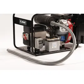 ELMAG Abgasrohr flexibel, 2 m inkl. Anschluß