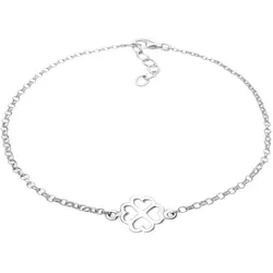 Elli Kleeblatt Glücksbringer 925 Sterling Silber Armbänder & Armreife   Damen 