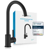 Bächlein Gleno Einhebelmischer Schwarz