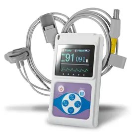 PULOX Pulsoximeter PO-650B Baby Fingerpulsoximeter mit externem Sensor - Messung von SpO2 und Puls bei Säuglingen, Kleinkindern und Kindern