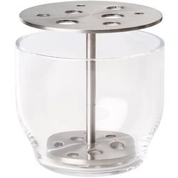 Fritz Hansen - Ikebana Vase Small, Edelstahl / Glas