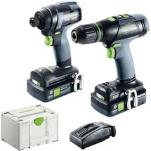 Festool Schrauber- und Bohrer-Set TID 18 HPC 4,0 I-Set T18