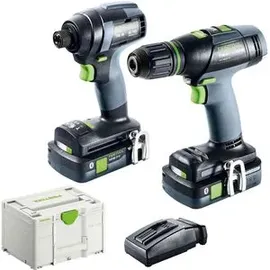 Festool Schrauber- und Bohrer-Set TID 18 HPC 4,0 I-Set T18