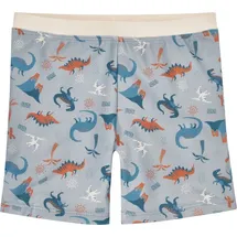 Playshoes Kinder Badeshort "UV-Schutz Badeshorts Dino allover" in Blau | Gr.: 74/80