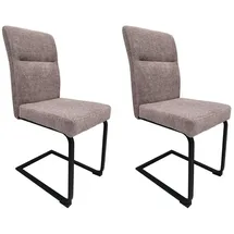 Hti-Living Schwingstuhl Liron 2er-Set