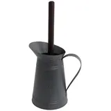 Redecker WC-Bürste mit Metallkanne Schwarz