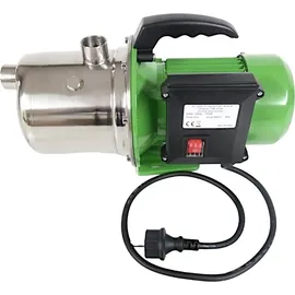 CHM GmbH JET Gartenpumpe mit Druckschalter einstellbar 1300 Watt 5,4 Bar 5400 L/h Trockenlaufschutz