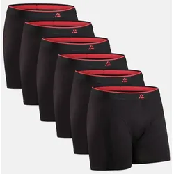 BAMBUS BOXERSHORTS - 6-Pack - Schwarz - M
