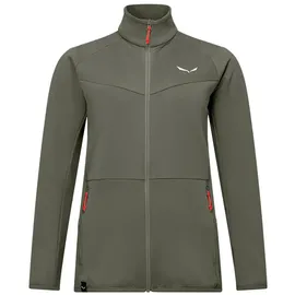 Salewa Puez Cammino Polarlite Fleece Mit Durchgehendem Reißverschluss - Faded Green - L