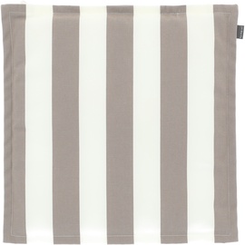 JANKURTZMÖBEL Jan Kurtz Fine Sitzkissen mit weißen Streifen Polyacryl 43x43x2 cm
