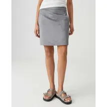 Opus Minirock Damen Veloursoptik Easy Grey 34
