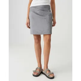 Opus Minirock Damen Veloursoptik Easy Grey 34