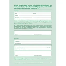 10 Stück RNK Arbeitsvertrag Teilzeit-Beschäftigte SD, 2 x 2 Blatt, DIN A4 4002871051804 RNK