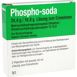 PHOSPHO-soda 24,4 g/10,8 g Lösung zum Einnehmen 90 ml