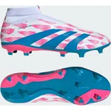 Adidas Predator League Laceless FG Cloud White / Solar Blue / Solar Pink 43 1/3