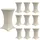 Trutzholm Stehtischhusse Husse Stretch Durchmesser 60cm Beige