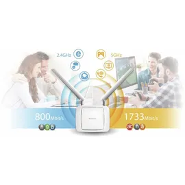 Edimax RE23S 1733 Mbit/s weiß