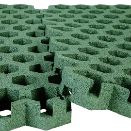 Gum-tech Rasengitter ""Hexagon"", Grün, 4,5 cm