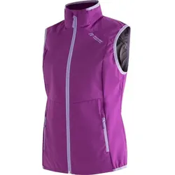 MAIER SPORTS Damen Weste Brims Vest Softshellweste, heather/amethyst, 36