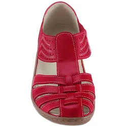 Slipper CLASSIC, Damen, Gr. 41, rot, Glattleder, klassisch, Schuhe
