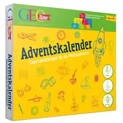FRANZIS GEOlino Adventskalender Experimentierspaß Weihnachtszeit