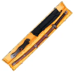 Katana Sekiro Shadows Rot mit Holz Saya