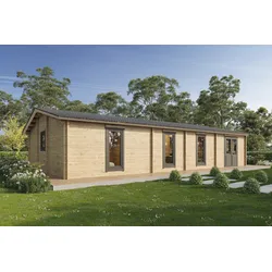 Wolff Finnhaus Ferienhaus Wachan 108 - 70 mm