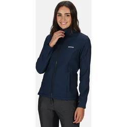 Softshelljacke Connie V Wandern/Outdoor/Trekking Damen Wasserdicht Ohne feigenlila|dunkelblau DE 34 / FR 36