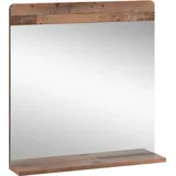Vicco Badezimmerspiegel Izan, Oldstyle, 60 x 62 cm mit Ablage