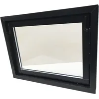 WOLFA Mehrzweck Kipp-Fenster PLUS Kunststoff braun 1200x900 mm mit Einfachglas - Braun