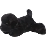 Herma Mini Flopsies Blackie Black Labrador 8In/20cm - Schwarz