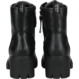 Dockers by Gerli Schnürstiefel schwarz, - Schwarz - 36
