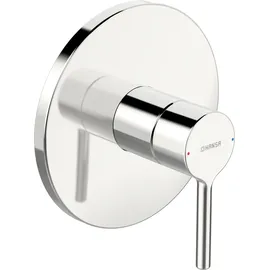 Hansa HANSAVANTIS Fertigmontageset Unterputz Duscharmatur, Einhandmischer, für 1 Verbraucher, Chrom, 82619067
