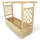 holz4home Pflanzkasten 128 x 103 x 44 cm Natur