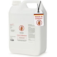 Bioformel LTK-008 5L Milbenspray & Milbenabwehr mit Langzeitwirkung - Anti Milben-Spray für Matratzen, Textilien, Polster & Bett - Bekämpfung von Milben Hausstaubmilben Bettwanzen Parasiten