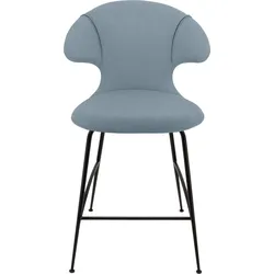 Time Flies Stuhl 102 cm himmelblau mit schwarzen Beinen