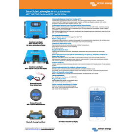 Victron Energy Victron SmartSolar MPPT 150/70-Tr VE.Can Solarladeregler 12V/24V/36V/48V 70A