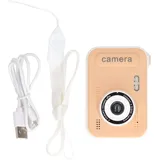 Kamera für Kinder, Kinder-Selfie-Kamera, 20 MP, 2,4-Zoll-Bildschirm, Hochauflösende USB-Aufladung, PVC-Hülle, Digitale Videokamera mit Umhängeband