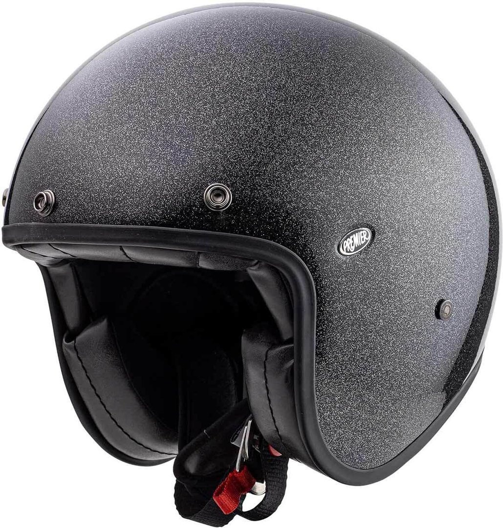 Premier Le Petit Classic U9 Glitter Silver Helm, Größe S